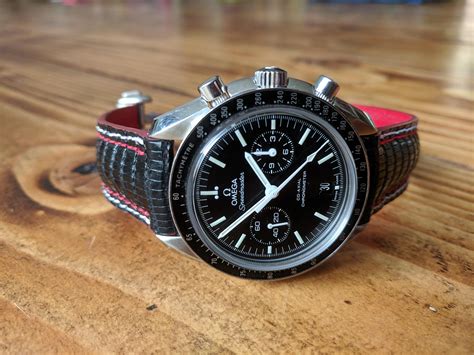 omega speedmaster custom strap|omega speedmaster replacement strap.